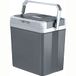 MPM 28-CBM-08Y Draagbare elektrische reis-koelbox voor auto, camping, 12 V/220 V, inhoud 24 liter, koeling, warmhouden, eco-modus, grijs