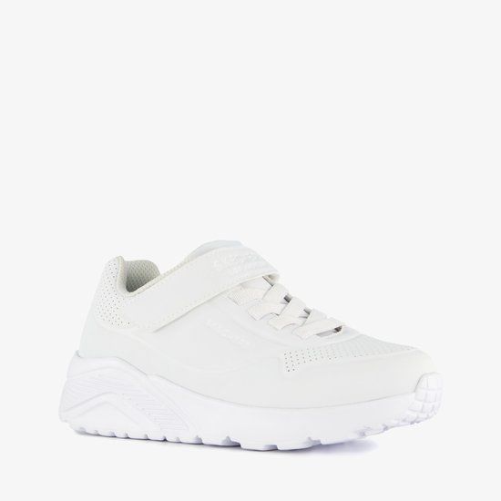 Skechers Uno Lite Vendox Kinderen Sneakers Wit Maat 34 - Unisex - Memory Foam - Lente/Zomer 2026