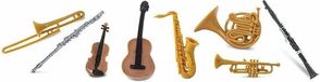 Safari Speelfiguren Toob Set - Instruments de musique