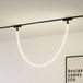 Lindby LED-Lichtschlauch Lumaro, Länge 150cm, Textil, 48V