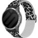 Withings Bracelet élastique ScanWatch Light (léopard blanc)