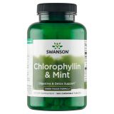 Swanson Chlorophyllin & Mint, chlorophylle à la menthe, 500 comprimés à croquer