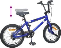 vidaXL BMX Fiets 16 Inch Donkerblauw