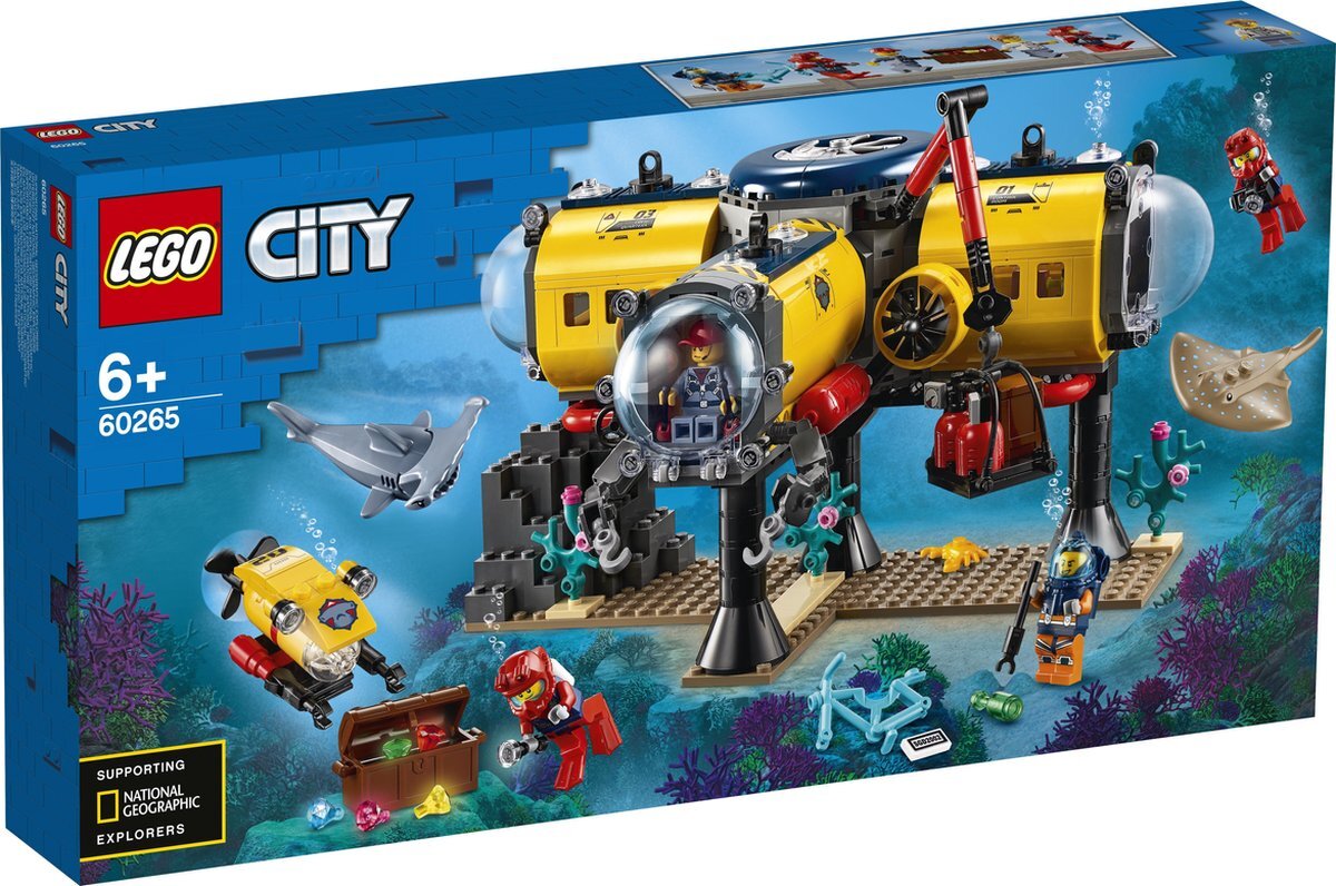 lego City Oceaan Onderzoeksbasis