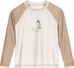 Playshoes Kinder Uv-Schutz Shirt 1/1-Arm Wildtiere 461457 Braun-74/80