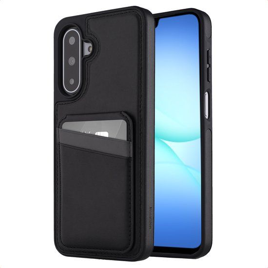 imoshion Backcover met kaarthouder en stand voor de Samsung Galaxy A17 (5G) / (4G) - Zwart