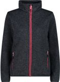 CMP Damesfleece 3XL Titanio Nero Polyester Herfst/Winter 2025