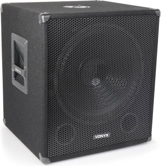 Vonyx SMWBA15 subwoofer / zwart