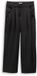 Tom Tailor Pantalon en satin à jambes larges Taille 38/30 noir profond