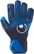 Uhlsport Fm Aquasoft Keepershandschoenen Blauw 8