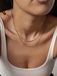 Hey Happiness Ketting 'Duo Chain' rose-goud