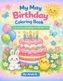 My May Birthday Coloring book