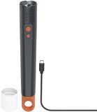 Hama Zaklamp - FLX1200-C - 1200lm - USB-C - Aluminium - 4 standen + SOS - Zoom - Karabijnhaak - Zwart