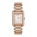 Ice-Watch - ICE power PW6 Metal Rose-gold white - Roségouden dameshorloge met roestvrijstalen band - 025721 (23x34mm)