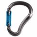 Ocun Harpy HMS Triple mousqueton anthracite / bleu