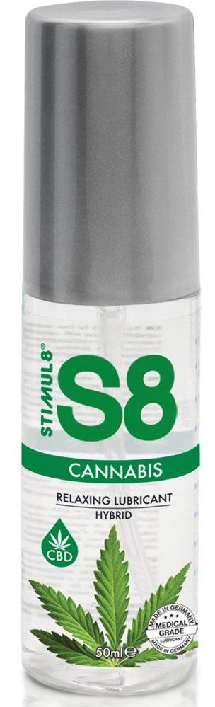 Eros Stimul8 S8 Cannabis Relaxing Lubricant - 8713221820426