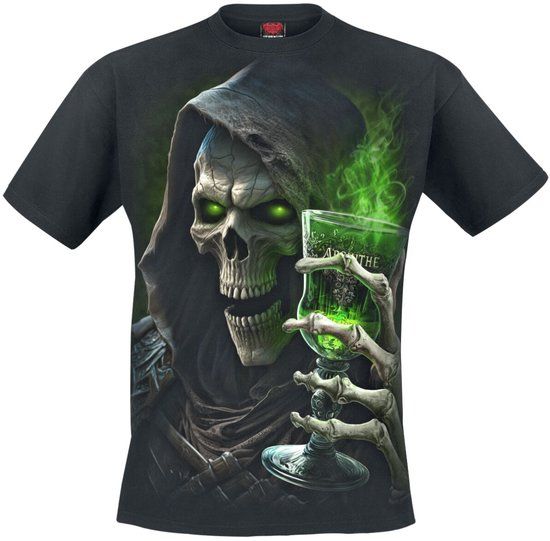 Spiral The Green Fairy Heren T-shirt - zwart - XXL
