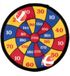 Merkloos / Sans marque Rappa Dartbord safety klittenband 20cm