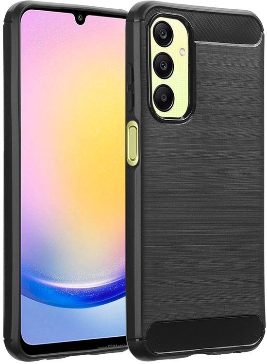 imoshion Brushed Backcover voor de Samsung Galaxy A25 (5G) - Zwart