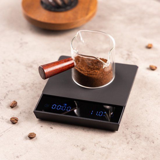 SORSO Smart Premium Koffieweegschaal - Zwart