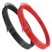 YUNIQUE GREEN-CLEAN-POWER - Siliconen kabel 16 AWG, 5 meter flexibel - elektrische draad van vertind koper - hoge temperatuurbestendigheid, rood, koper