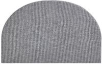 Vente-unique Hoofdbord 160 cm - Getextureerde stof - Grijs - PANIOTI