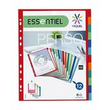 Viquel PP insteekhoes Maxi 12 tabs assorti kleuren