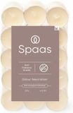 Spaas Anti-tabak theelichten, 30 stuks, ± 4,5 uur brandtijd, wit