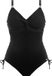 Fantasie Ottawa UW Twist Front Suit With Adjustable Leg Dames Badpak - Maat 75H