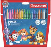 STABILO - power - PAW Patrol | Feutre, lot de 18, motif Pat' Patrouille