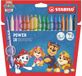 STABILO - power - PAW Patrol | Feutre, lot de 18, motif Pat' Patrouille
