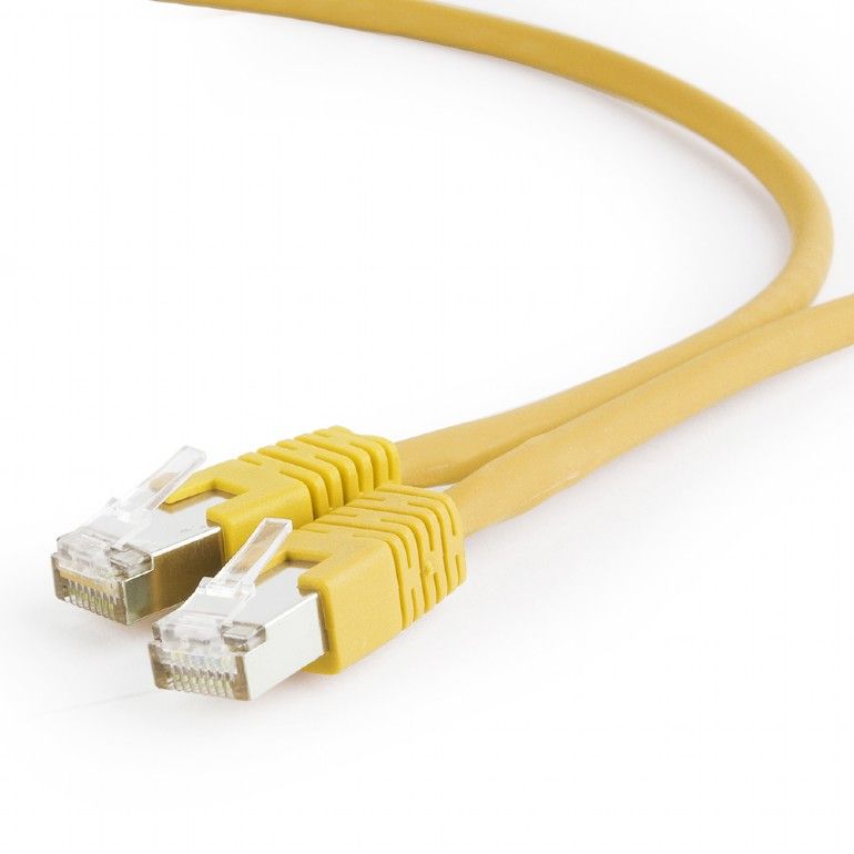 Gembird PP6A-LSZHCU-Y-2M Netwerkkabel Geel 2m