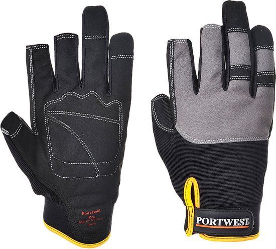 Portwest Powertool Pro - Hoogwaardige Handschoen - Zwart - L