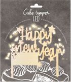 ScrapCooking Cake Topper LED Happy New Year