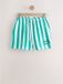 Next - Dames - Jersey short met print - Green/Ecru Stripe