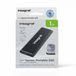 Integral INSSD1TPORT3.2SLIMX externe solide-state drive 1 TB 3.2 Gen 2 (3.1 Gen 2) Zwart