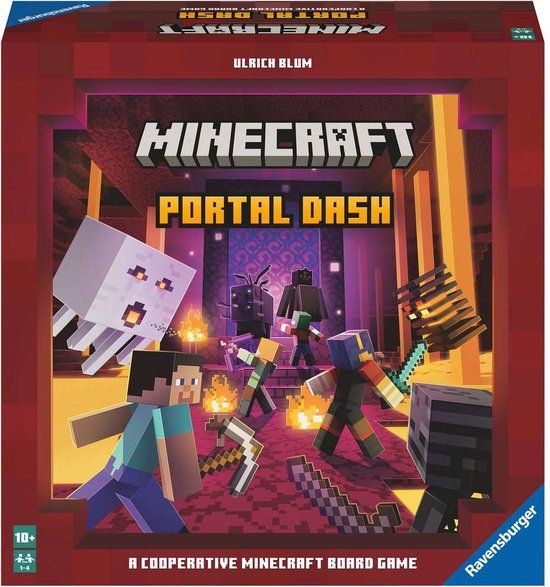 Ravensburger Minecraft Portal Dash - Bordspel - Strategisch spel - Nederlands
