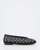 Toral Dames Ballerina Zwart Leer Maat 38