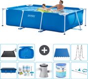 Intex Rechthoekig Frame Zwembad - 260 x 160 x 65 cm - Blauw
