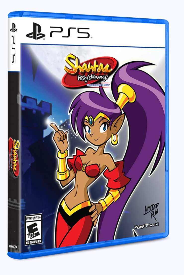 Limited Run Shantae Risky's Revenge Director's Cut PlayStation 5