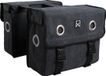 Willex Dubbele Canvas Fietstas - 40 Liter - Zwart