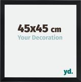 yd. Fotolijst 45x45 cm Zwart Mat - MDF lijst Catania