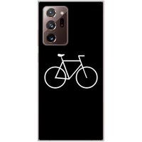 Samsung Galaxy Note 20 Ultra Bike hipster bedrukt siliconen hoesje