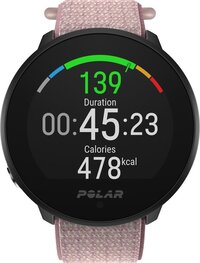 Polar Unite - Waterdicht Fitnesshorloge voor dames en heren met connected GPS, Slaapanalyse, Workouts op Horloge, Herstelmeting - Ingebouwde Hartslagmeter