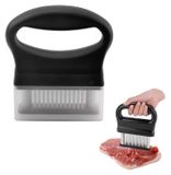 Solidchoice - Tenderizer à viande en acier inoxydable avec 48 aiguilles