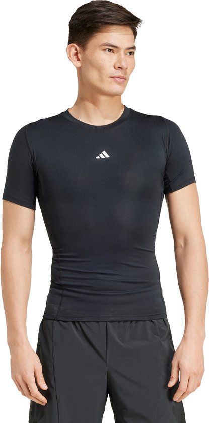 adidas Performance TECHFIT Compression Training T-shirt - Heren - Veelkleurig - Maat M