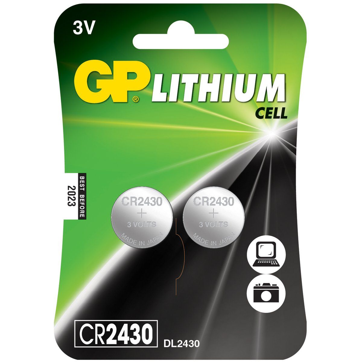 GP Batteries Lithium knoopcel CR2430 - 40 stuks