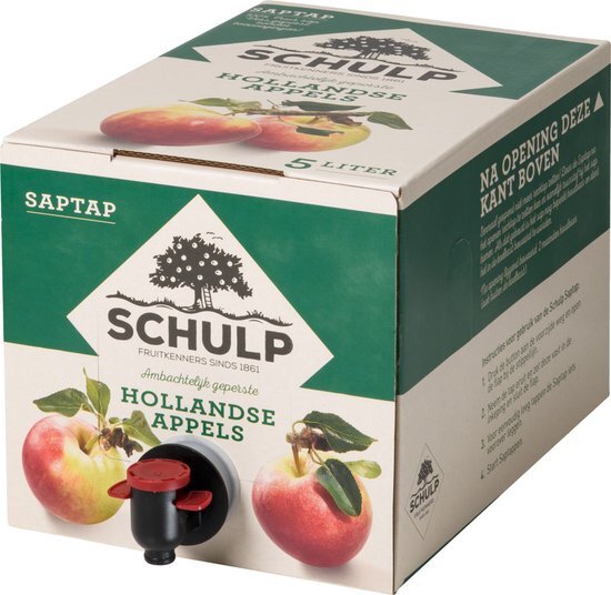 Schulp Appelsap saptap 5000 ML