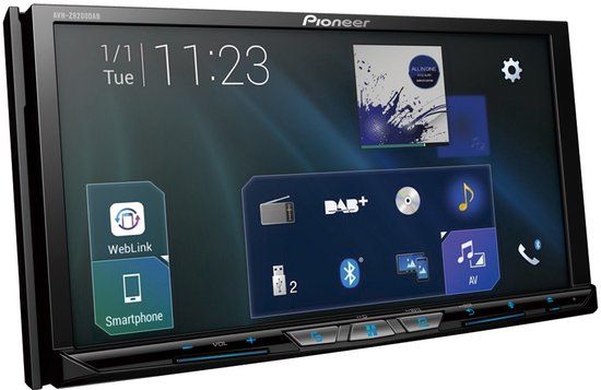 Pioneer AVH-Z9200DAB - 2-DIN Multimedia Autoradio met Apple CarPlay, Android Auto, Bluetooth & DAB+