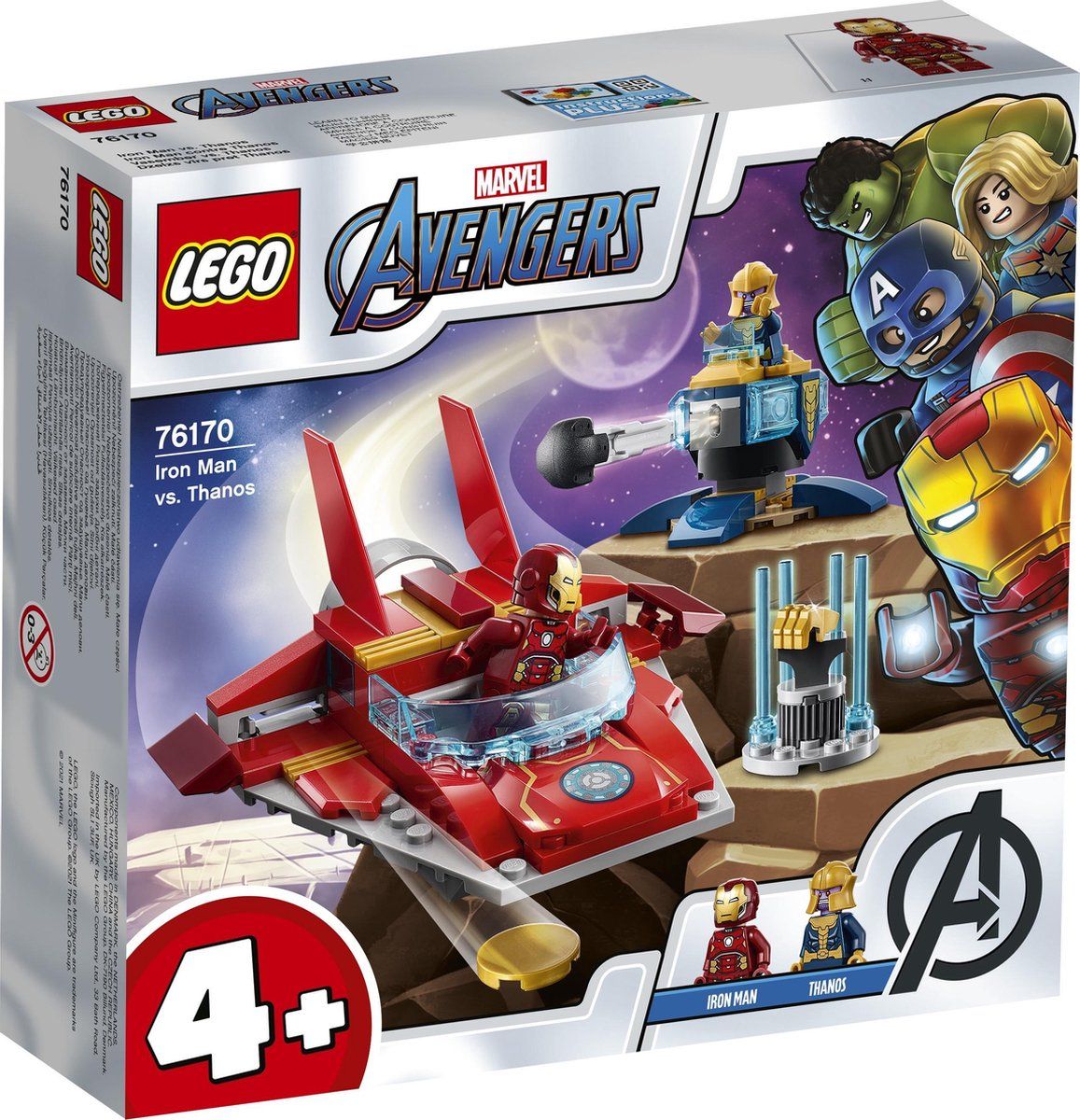 LEGO Marvel Avengers 4+ Iron Man vs. Thanos - 5702016912753